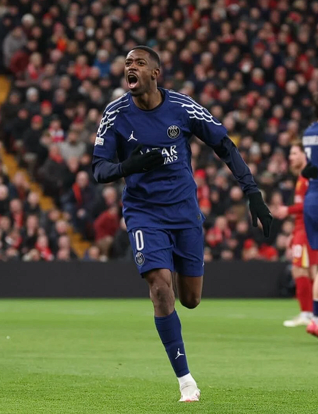 登贝莱带伤训练，对阵拜仁首发成疑